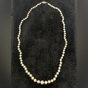 Grandma’s tapered pearls